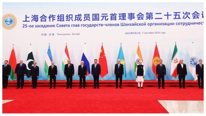 प्रधानमंत्री नरेंद्र मोदी शंघाई सहयोग संगठन (एससीओ) शिखर सम्मेलन में