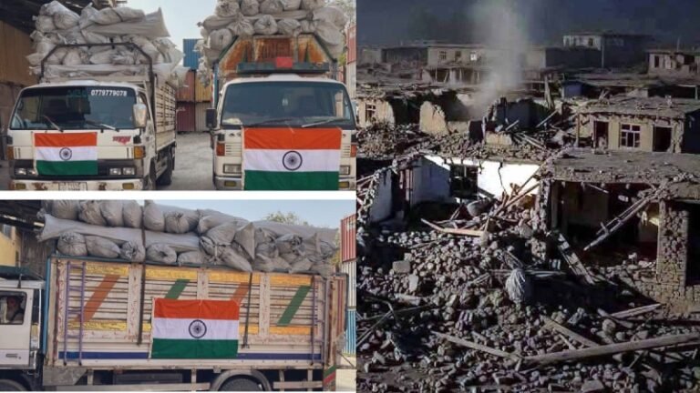 भूकंप से दहला अफगानिस्तान, 800 से अधिक लोगों की मौत, भारत ने बढ़ाया सहायता का हाथ, भेजा 1000 परिवारों के लिए तंबू और 15 टन भोजन