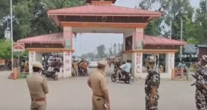 SSB और यूपी पुलिस बॉर्डर की देख रेख में